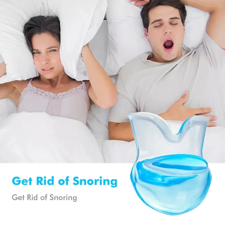 Transparent Silicone Tongue Case Anti-snoring Device