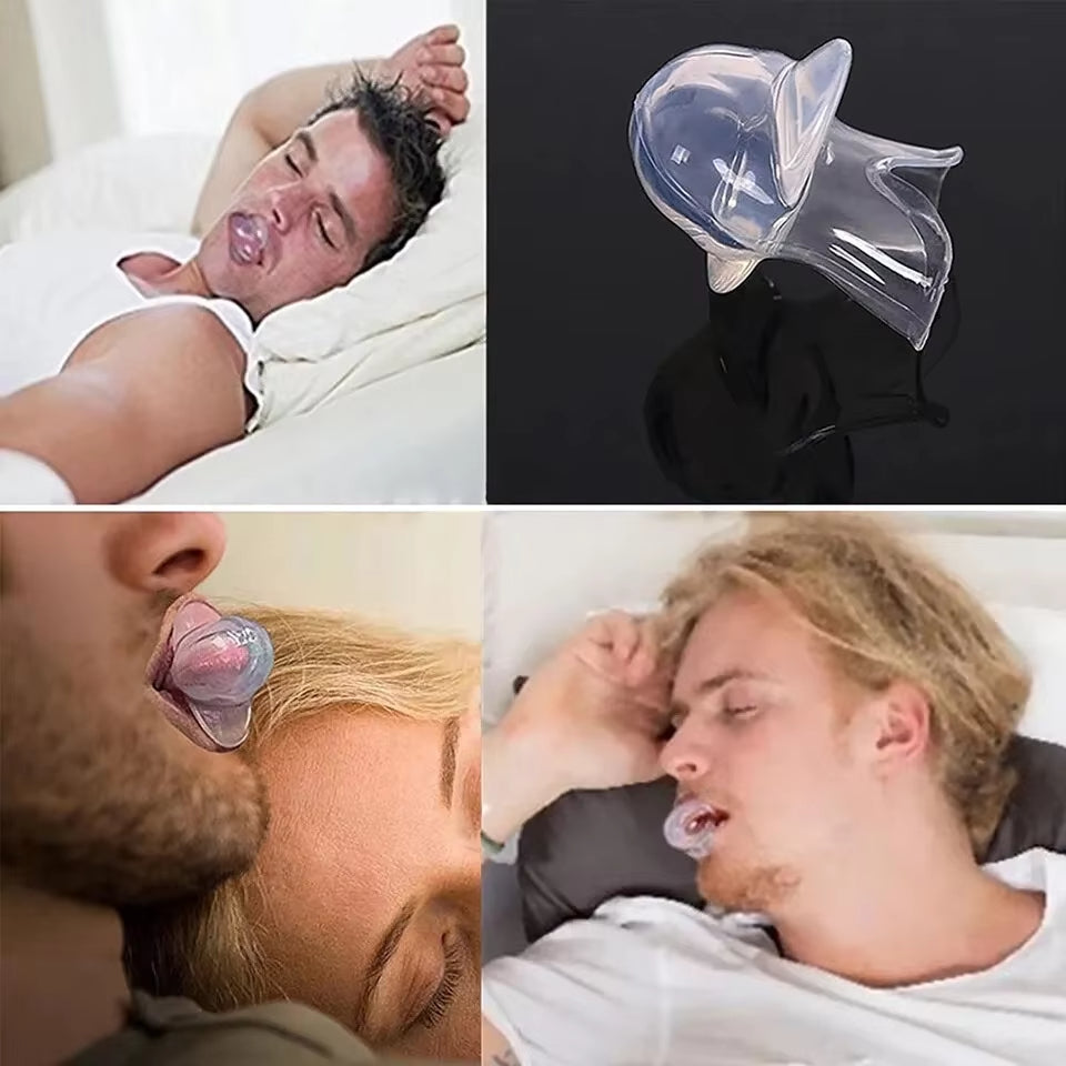 Transparent Silicone Tongue Case Anti-snoring Device