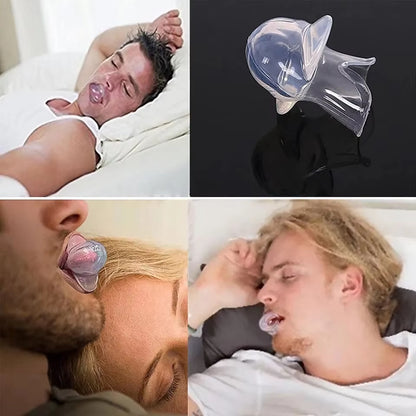 Transparent Silicone Tongue Case Anti-snoring Device